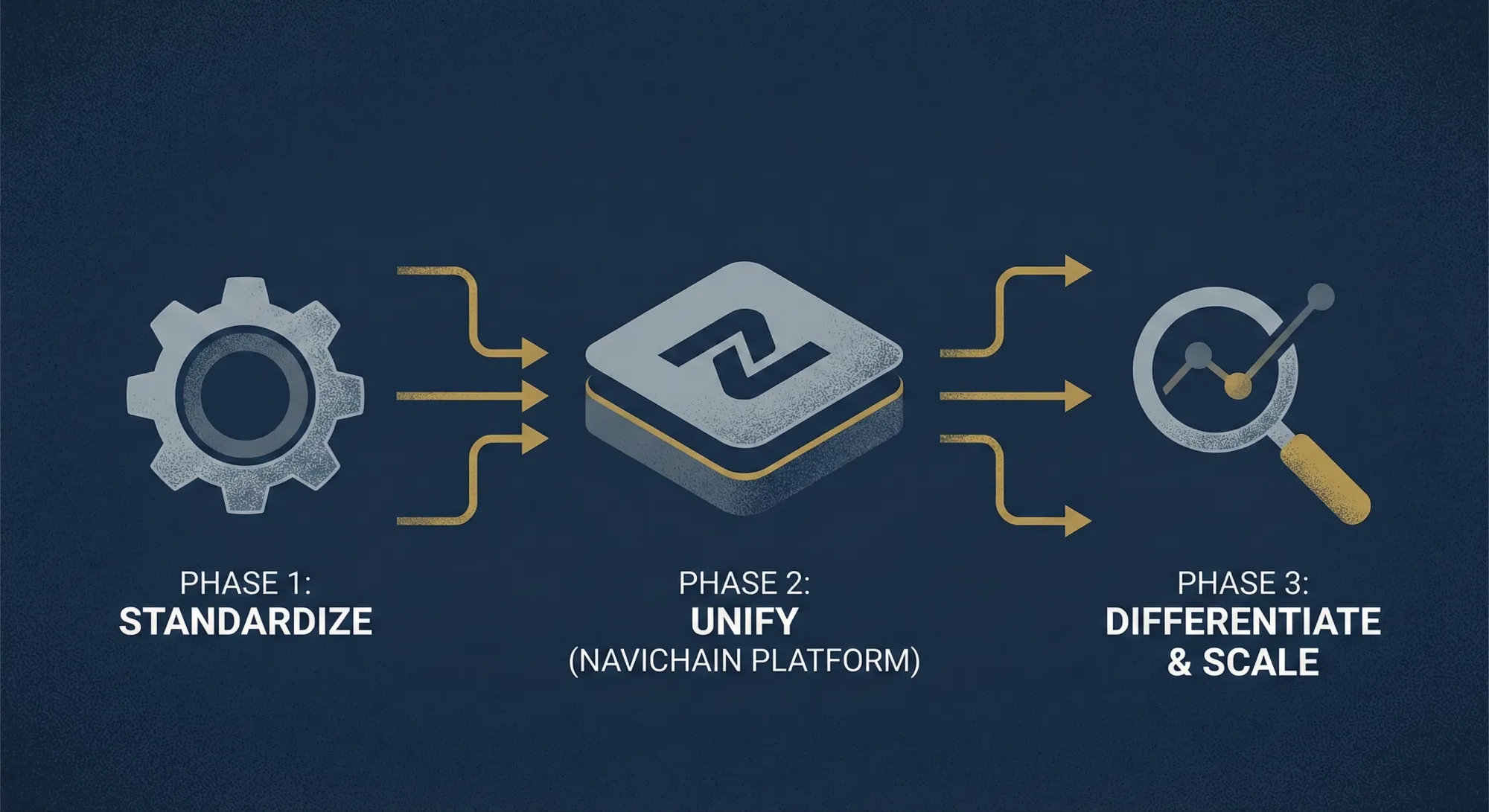 Modern logistics platform built for SME independence showing interconnected system.