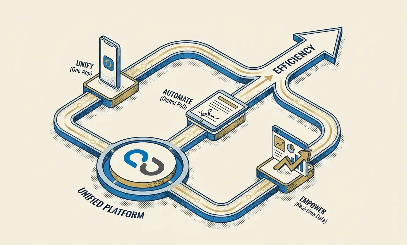 Unified application streamlines workflows, minimising admin & improving efficiency, cutting costs.