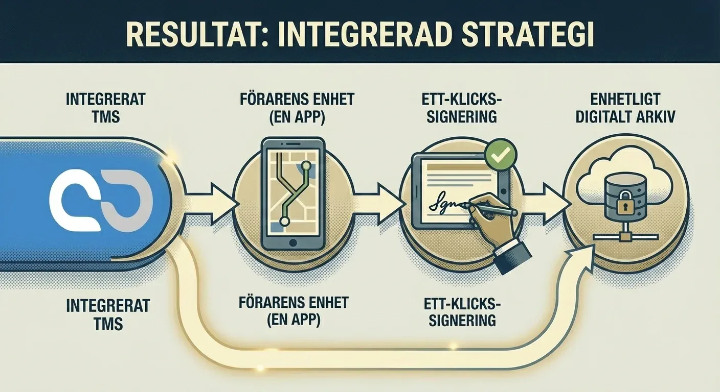Minskad administration, ökad transparens och snabbare betalningar tack vare integrerad e-CMR.