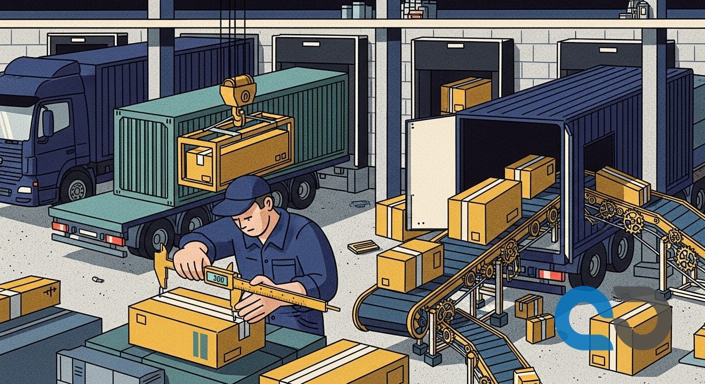 En modern logistikplattform i molnet som kopplar samman transport, lager och IoT för effektiv supply chain-hantering.
